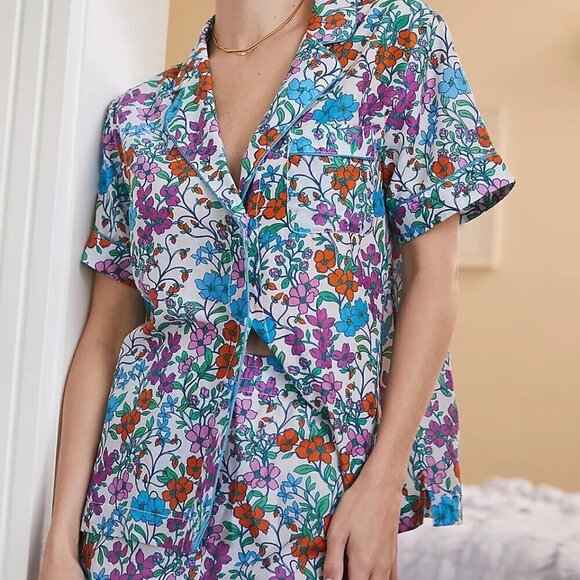 Roller Rabbit Other - Women’s Roller Rabbit Blomst Lulu Short-Sleeve Pajama Shirt - Shirt Only - M